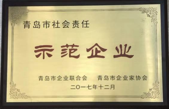 青岛市社会责任示范企业